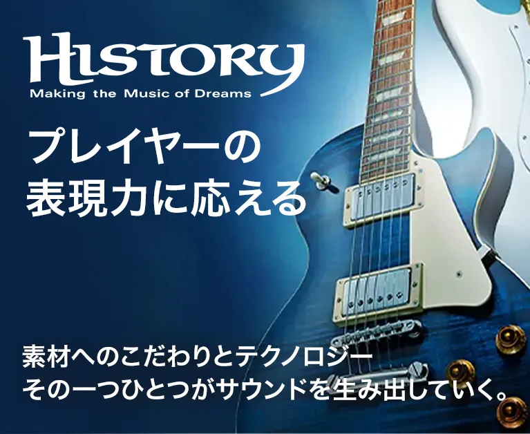HISTORY ヒストリー エレキギター