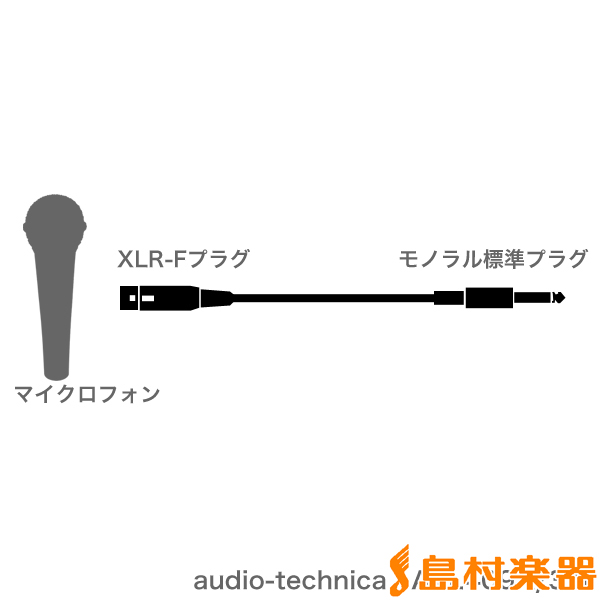 audio-technica ATL409A/3.0 マイクケーブル オーディオテクニカ 