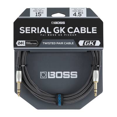 BOSS  BGK-15 BOSS Serial GK Cable 15ft / 4.5m Straight/Straight GK-5 GK-5B専用シリアルケーブル ボス 【 名古屋パルコ店 】