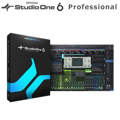 PreSonus  Studio One 6 Professional 通常版 ダウンロードカード 宅配納品 プレソナス 【 千葉店 】