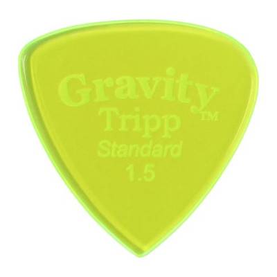 Gravity Guitar Picks  GTRS15P Tripp - Standard -［1.5mm, Fluorescent Green］ グラヴィティギターピッ 【 札幌パルコ店 】