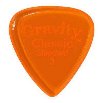Gravity Guitar Picks  GCLS3P Classic - Standard -[3.0mm, Orange] グラヴィティギターピッ 【 札幌パルコ店 】