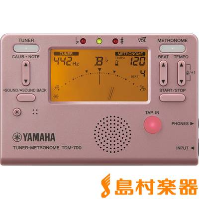 YAMAHA  TDM-700P チューナー メトロノーム ピンクTDM700P ヤマハ 【 札幌パルコ店 】