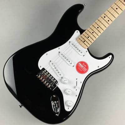 Squier by Fender  SONIC STRATOCASTER Maple Fingerboard White Pickguard Black |現物画像 スクワイヤー / スクワイア 【 新潟ビルボードプレイス店 】