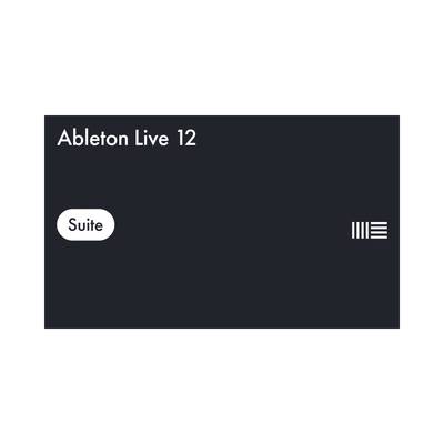 Ableton  Live12 Suite 通常版 エイブルトン 【 新宿ＰｅＰｅ店 】