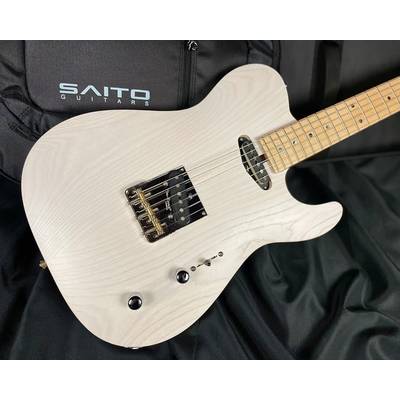 SAITO GUITARS  SG S-622TLC Trans White Swamp Ash【現物画像・3.53kg】 サイトウギターズ 【 Ｃｏａｓｋａ　Ｂａｙｓｉｄｅ　Ｓｔｏｒｅｓ　横須賀店 】