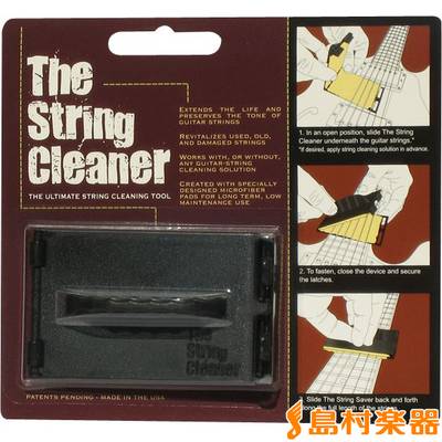 The String Cleaner  The String Cleaner （ギター用） ストリングクリーナー／ギター用 ストリングクリーナー 【 三宮オーパ店 】
