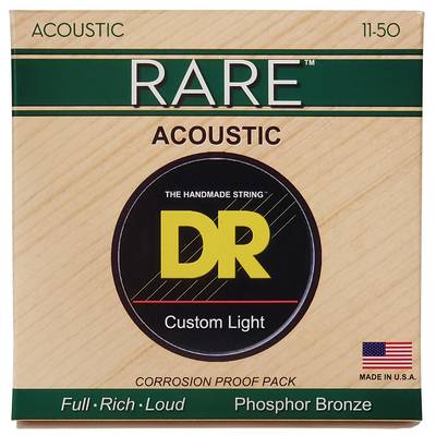 DR  RARE RPML-11 Custom Light 011-050 アコースティックギター フォスファーブロンズ弦【ディーアール レア】  【 三宮オーパ店 】