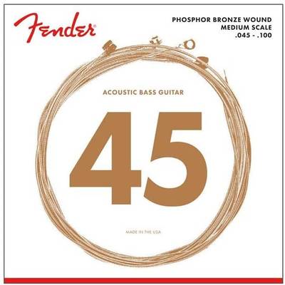Fender  ACOUSTIC BASS 7060 フォスファーブロンズ 45-100 レギュラー ミディアムスケールアコースティックベース弦 フェンダー 【 三宮オーパ店 】