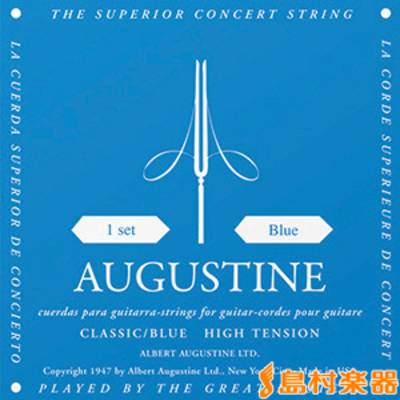 AUGUSTINE  BLUE／SET クラシックギター弦 CLASSIC／BLUE 028-045 オーガスチン 【 イオンモール岡崎店 】
