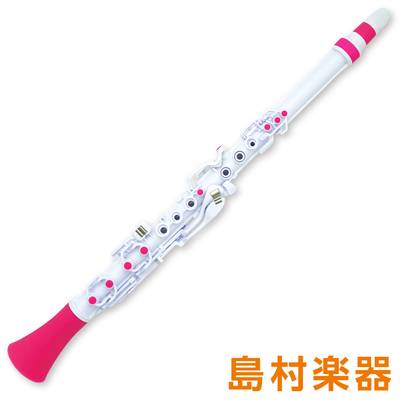 NUVO  Clarineo 2.0 ホワイト/ピンク プラスチック管楽器N120CLPK ヌーボ 【 仙台長町モール店 】