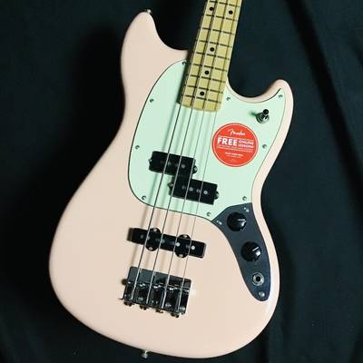 Fender  Limited Edition MUSTANG BASS PJ Maple Fingerboard Shell Pink ムスタングベース シェルピンク フェンダー 【 鹿児島アミュプラザ店 】