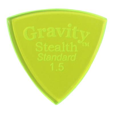 Gravity Guitar Picks  Gravity Guitar Picks GSSS15P PStealth - Standard -1.5mm, Fluorescent Green］ グラヴィティギターピック グラヴィティギターピッ 【 イオンモール高崎店 】
