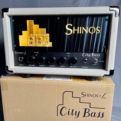 SHINOS  City Bass Head -HATA- Panel(Blue) Ivory【店舗オーダーモデル】 シノーズ 【 ミーナ町田店】