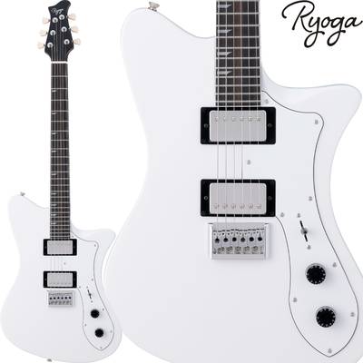 Ryoga  SKATER White エレキギター ハムバッカー ベイクドメイプルネックスケーター リョウガ 【 モラージュ菖蒲店 】
