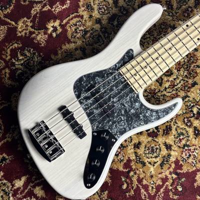 Kikuchi Guitars  Hermes Series MV5 Trans White【4.17kg】 キクチ・ギターズ 【 モラージュ菖蒲店 】