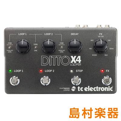 TC Electronic  Ditto X4 Looper コンパクトエフェクター ルーパー TC エレクトロニック 【 アミュプラザ博多店 】