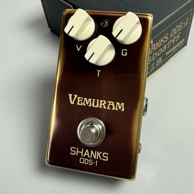 VEMURAM  SHANKS ODS-1 Brass エフェクター オーバードライブ【日本製】【現物写真】 ベムラム 【 イオンモールむさし村山店 】