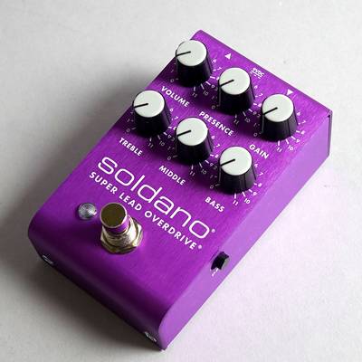 Soldano  SLO PEDAL Purple Anodized Super Lead Overdrive【Limited Edition】【現物写真】 ソルダーノ 【 錦糸町パルコ店 】