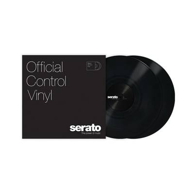 Serato  12" Serato Control Vinyl [Black] 2枚組 コントロールバイナル セラート 【 有明ガーデン店】