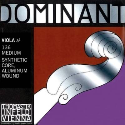 THOMASTIK  Dominant viola Va1A-136 ビオラ弦 A線弦 アルミ巻き ドミナント トマスティック 【 ＳＯＣＯＬＡ　南行徳店 】