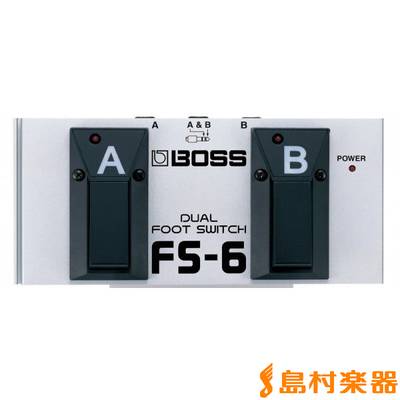 BOSS  FS-6 フットスイッチ デュアルFS6 ボス 【 ＳＯＣＯＬＡ　南行徳店 】