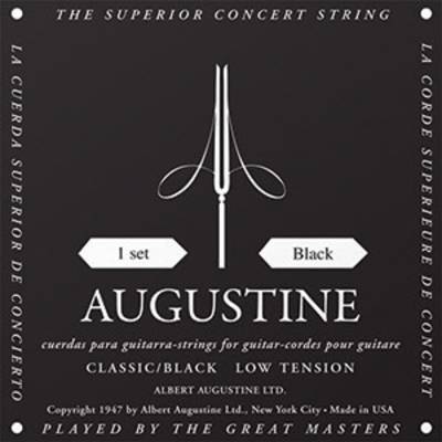 AUGUSTINE  BLACK／SET クラシックギター弦 CLASSIC／BLACK 028-0435 オーガスチン 【 ＳＯＣＯＬＡ　南行徳店 】