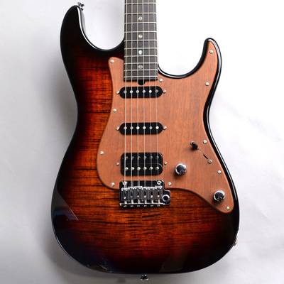 T's Guitars  DST-22,Flame Quilt PG　TigerEyeBurst ティーズギター 【 イオンモール松本店 】