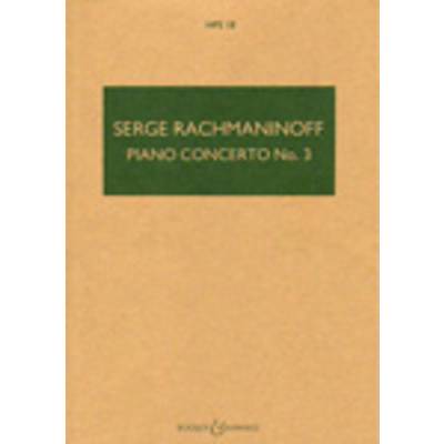 SW3044 セルゲイ・ラフマニノフ ピアノ協奏曲 第3番 作品30 ｽｺｱ ／ ショット・ミュージック