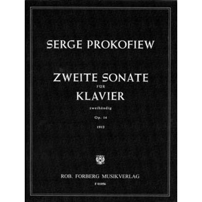 プロコフィエフ : ピアノ･ソナタ 第2番 ニ短調 Op.14 ／ フォルベルク社