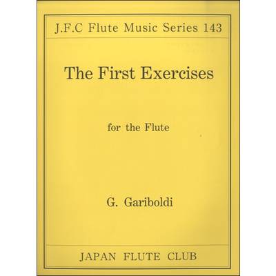 フルートクラブ名曲シリーズ143 ガリボルディ作曲 第一練習曲 ／ 日本フルートクラブ出版