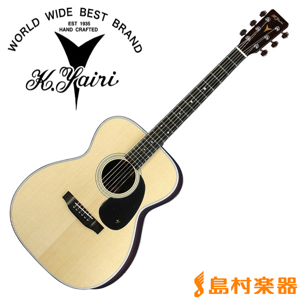 K.Yairi YF-00028 N アコースティックギター【フォークギター】 スタンダードシリーズ Kヤイリ YF-00028