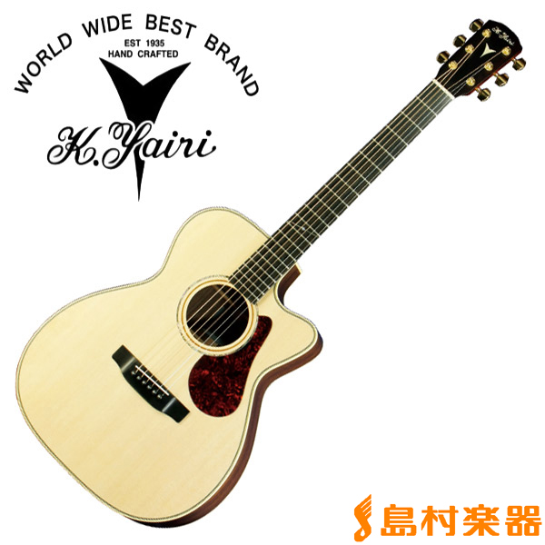 K.Yairi YFA-120CW N アコースティックギター【フォークギター】 Kヤイリ YFA-120CW