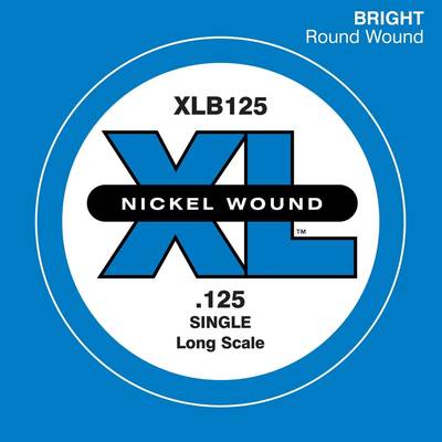D'Addario XLB125 ベース弦 XL Nickel Wound Long Scale 125 【バラ弦1本】 ダダリオ 