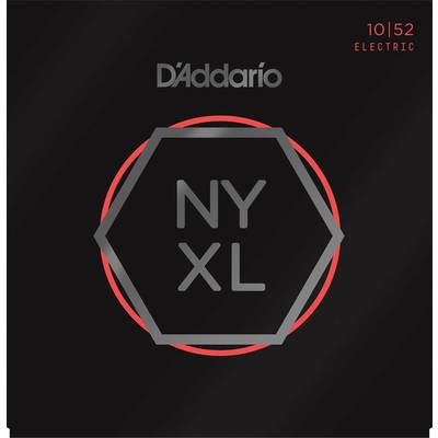 D'Addario NYXL1052 10-52 ライトトップヘビーボトム 【 ダダリオ エレキギター弦 】