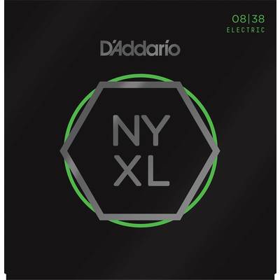 D'Addario NYXL0838 08-38 エクストラスーパーライト ダダリオ エレキギター弦