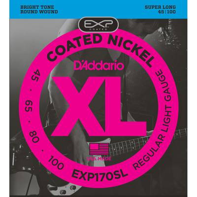 D'Addario EXP170SL ニッケル コーティング弦 45-100 レギュラーライトゲージ ダダリオ スーパーロングスケール エレキベース弦