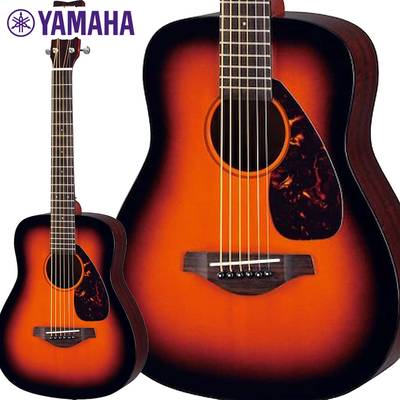 YAMAHA JR2S TBS (タバコサンバースト) ミニギター アコースティックギター トップ単板仕様 専用ソフトケース付属 ヤマハ 
