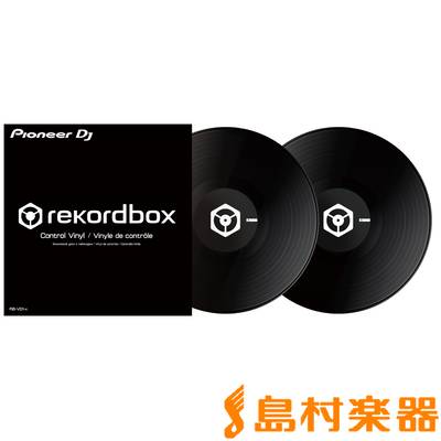 Pioneer DJ RB-VD1-K ブラック rekordbox dvs 専用 コントロールバイナル 2枚入り パイオニア 