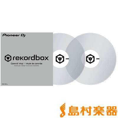 Pioneer DJ RB-VD1-CL クリア rekordbox dvs 専用 コントロールバイナル 2枚入り パイオニア 