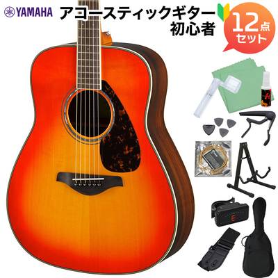 YAMAHA FG830 AB アコースティックギター初心者12点セット アコースティックギター ヤマハ 【WEBSHOP限定】