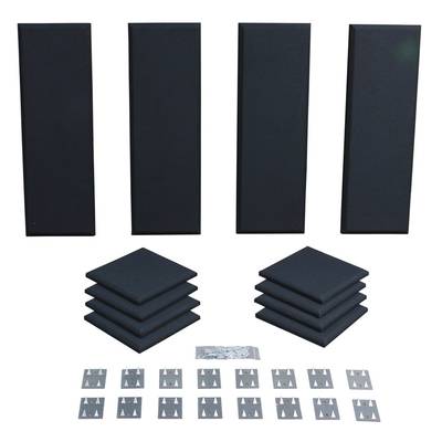 Primacoustic LONDON 8 (ブラック) 吸音パネルセット [約4.9畳]対応 プライマコースティック London Room Kit[大型商品につきキャンセル不可]
