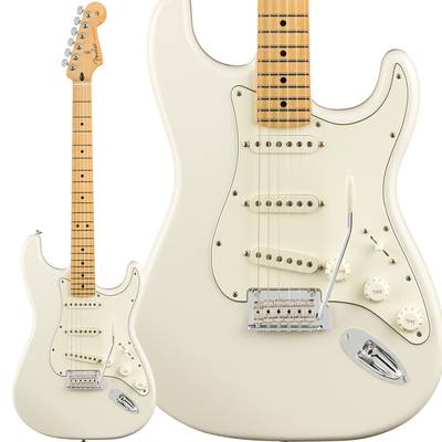 Fender Player Stratocaster Maple Fingerboard Polar White エレキギター ストラトキャスター フェンダー プレイヤーシリーズ