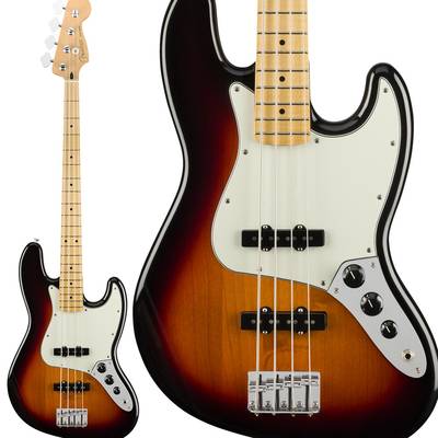 Fender Player Jazz Bass, Maple Fingerboard, 3-Color Sunburst ジャズベース フェンダー 