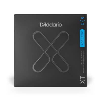 D'Addario XTABR1253 80/20ブロンズ コーティング弦 12-53 ライト ダダリオ アコースティックギター弦