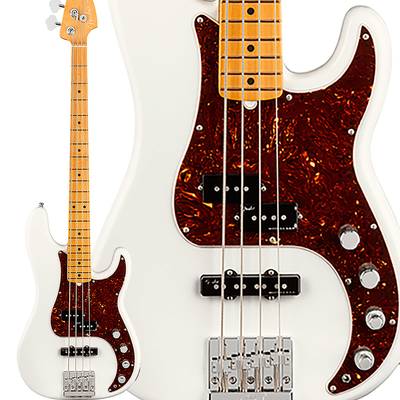 Fender American Ultra Precision Bass Maple Fingerboard Arctic Pearl プレシジョンベース フェンダー 