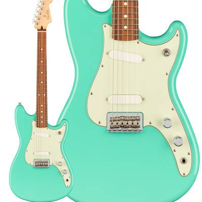 Fender Player Duo Sonic Pau Ferro Fingerboard Seafoam Green エレキギター 【Playerシリーズ】 フェンダー 