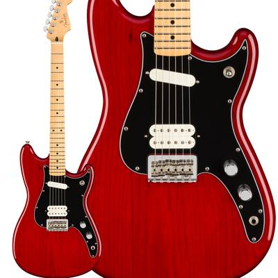 Fender Player Duo-Sonic HS Maple Fingerboard Crimson Red Transparent エレキギター 【Playerシリーズ】 フェンダー 