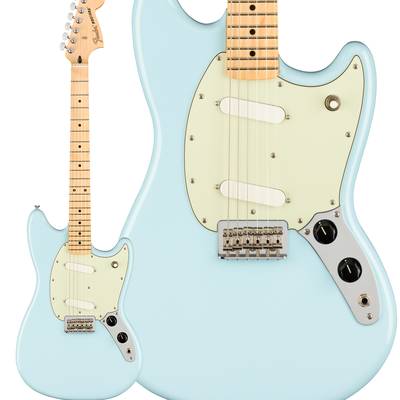 Fender Player Mustang Maple Fingerboard Sonic Blue エレキギター ムスタング 【Playerシリーズ】 フェンダー 