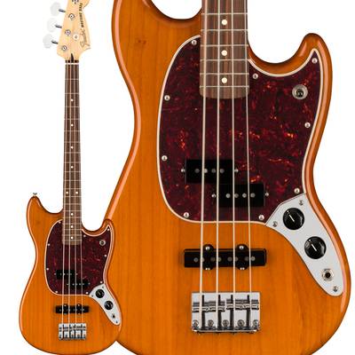Fender Player Mustang Bass PJ Pau Ferro Aged Natural エレキベース ムスタングベース 【Playerシリーズ】 【 フェンダー 】